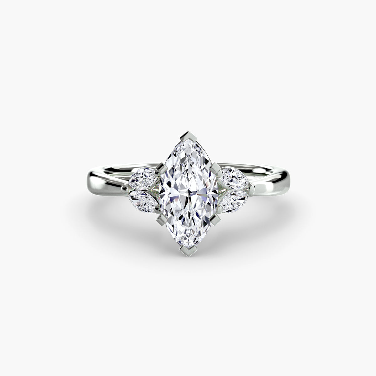 The Noémie Celestial Cluster Ring Setting