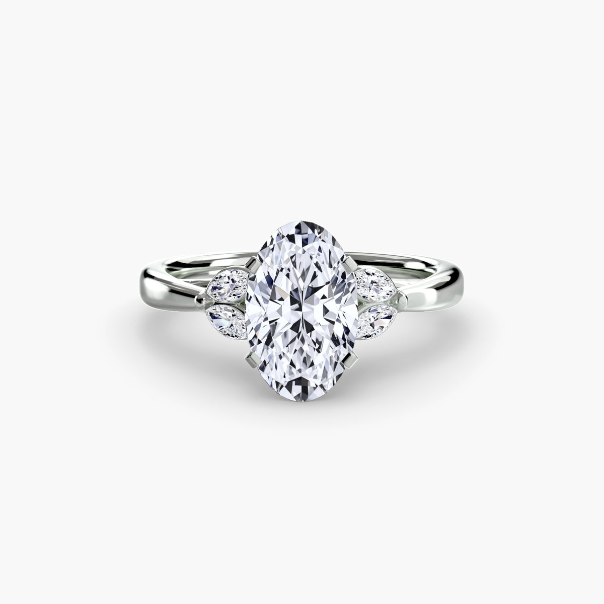 The Noémie Celestial Cluster Ring Setting