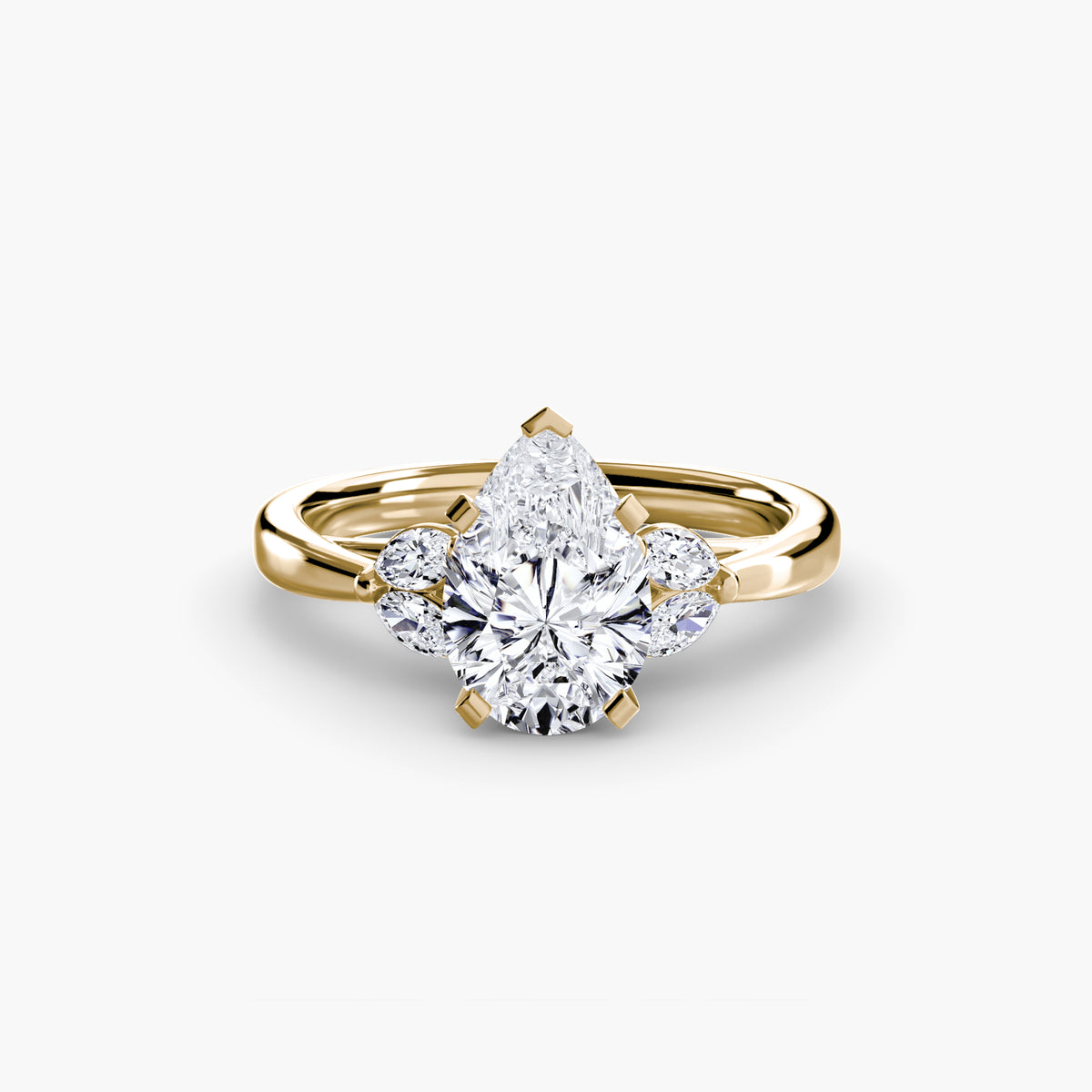 The Noémie Celestial Cluster Ring Setting