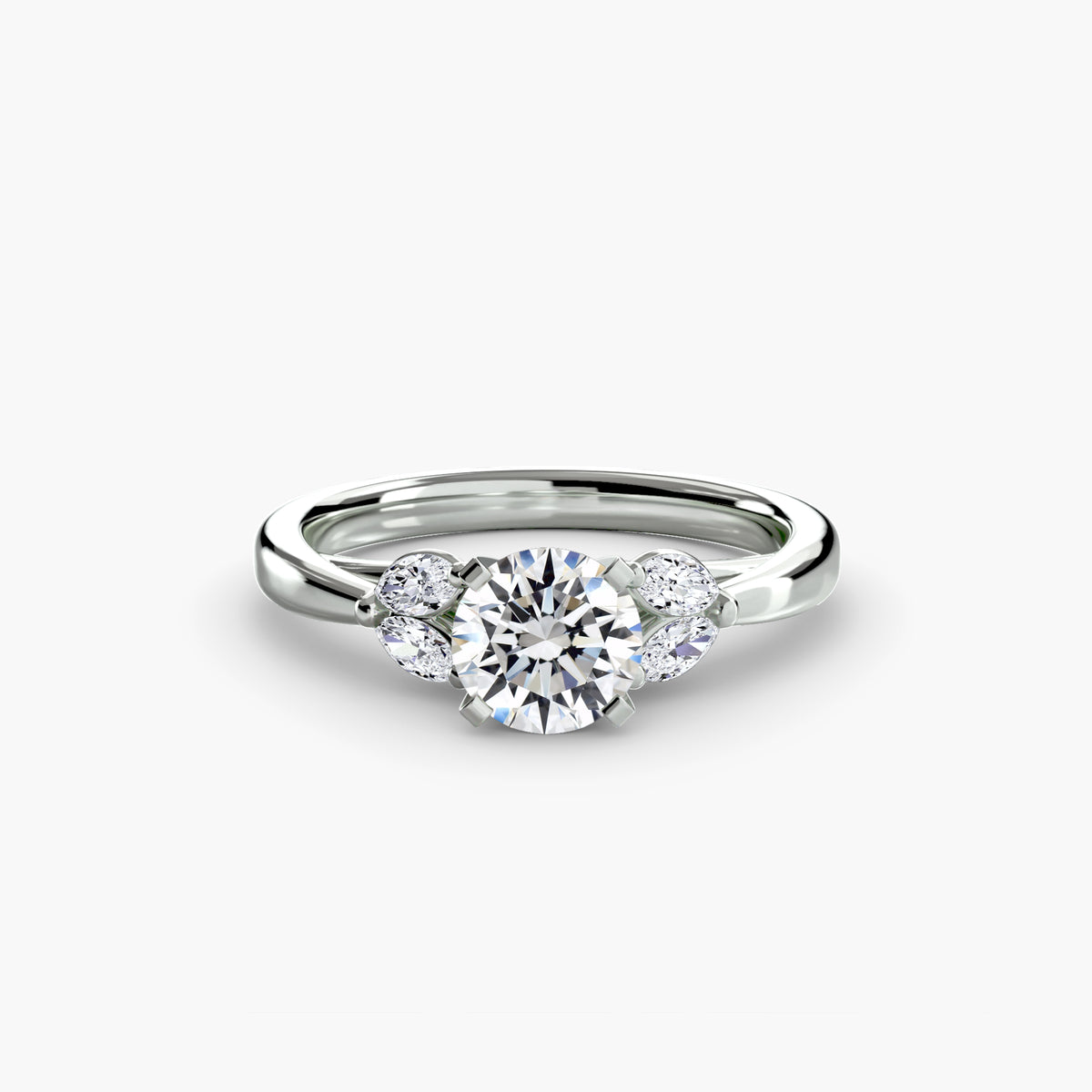 The Noémie Celestial Cluster Ring Setting