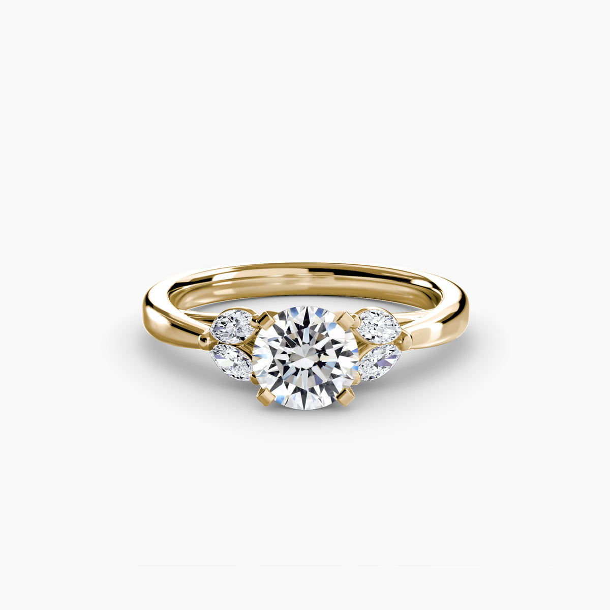 The Noémie Celestial Cluster Ring Setting